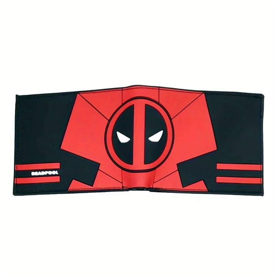 Deadpool Short Wallet Avengers Superhero Pu Coin Purse