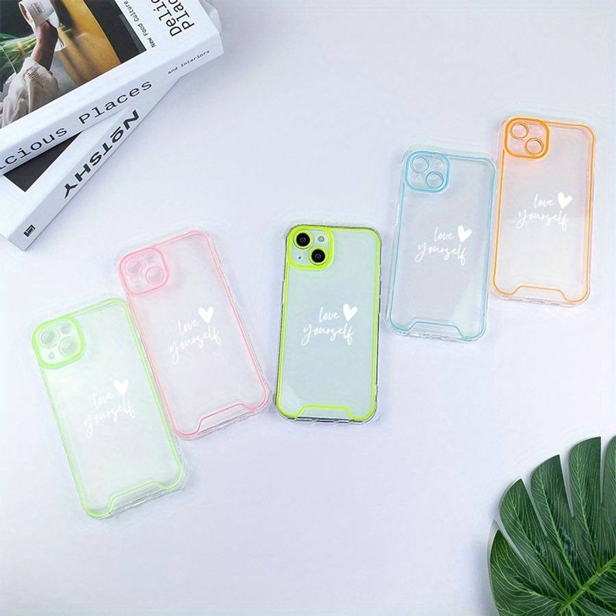 1Pc Blue For iPhone 11 Pro Max Always Love Yourself Phone Case