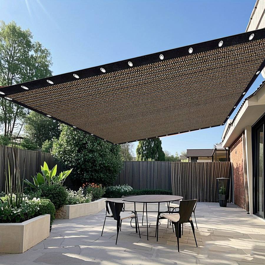 Shade Net Color Brown Size78.74Inch*157.48Inch 2M * 4M