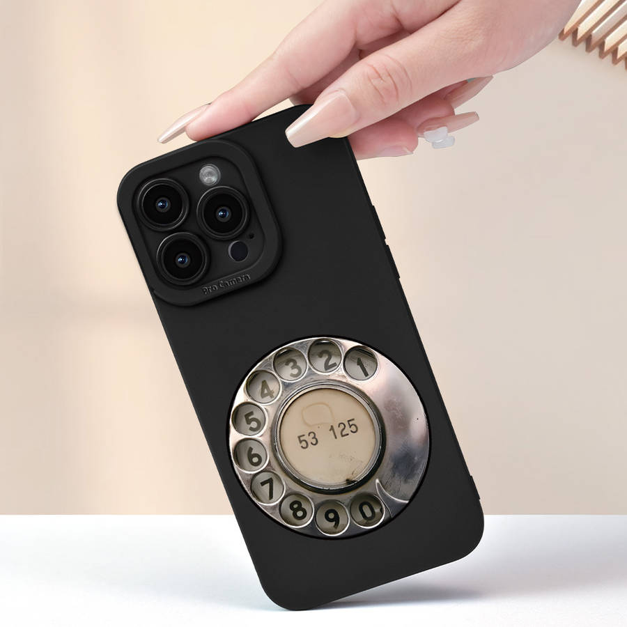 1Pc Black For iPhone 7 8 Phone Case Phone Cover
