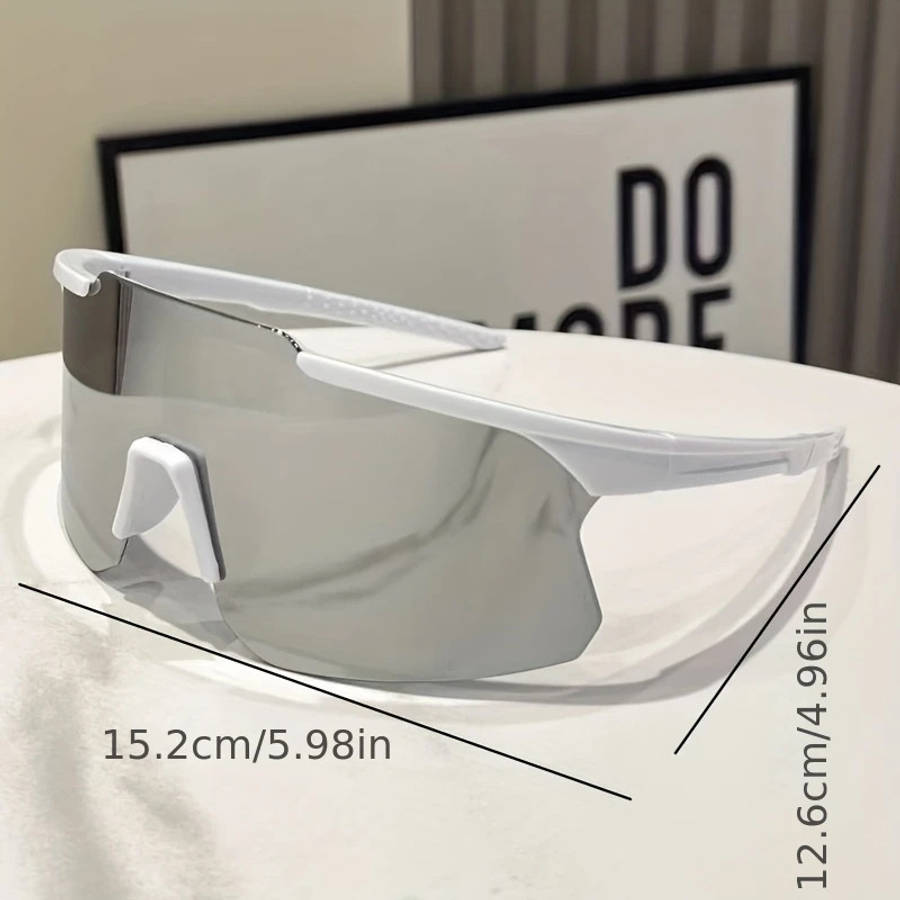Cycling Glasses Color White Frame Blue Mercury  Black Frame Mercury