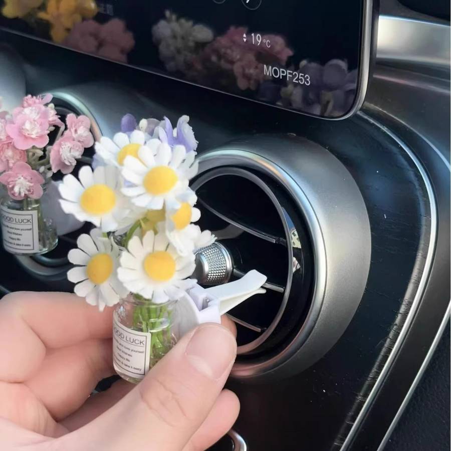 Car Interior Decor Color Pink