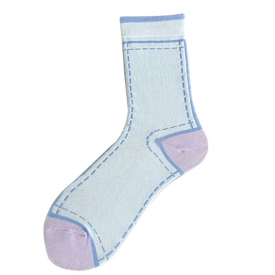 Women S Socks Color 5 Pairs Mix And Match Size Onesize
