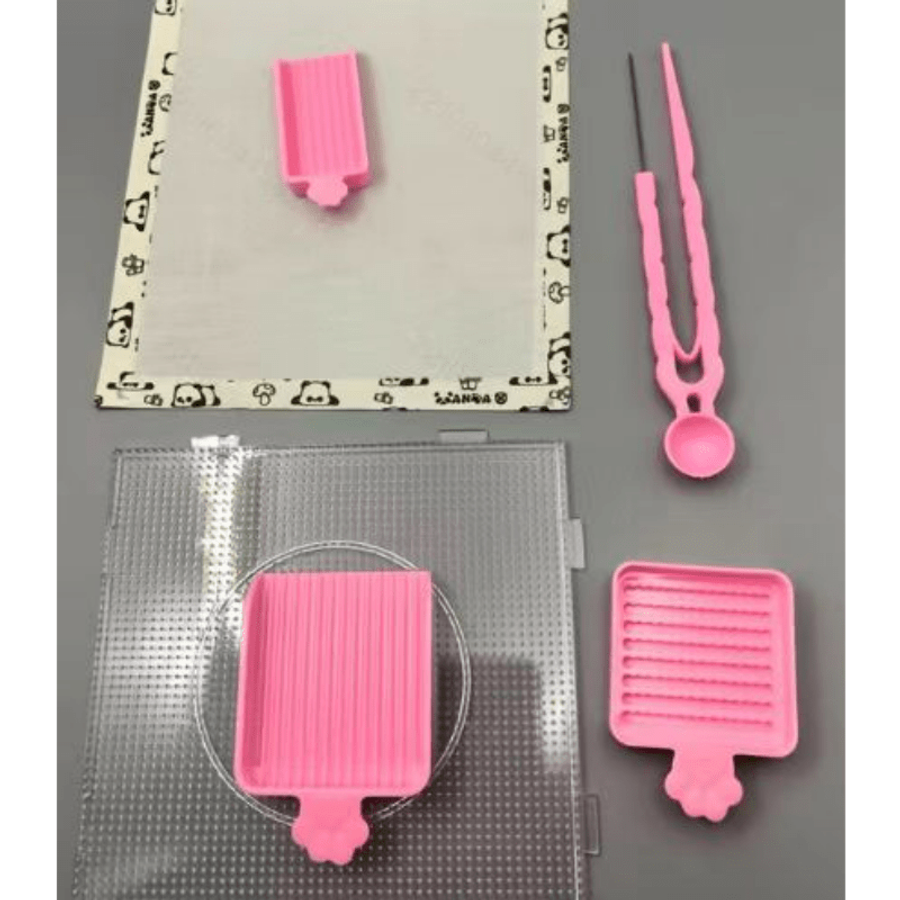 Perler Bead Set Plate No. 2  Tool Set