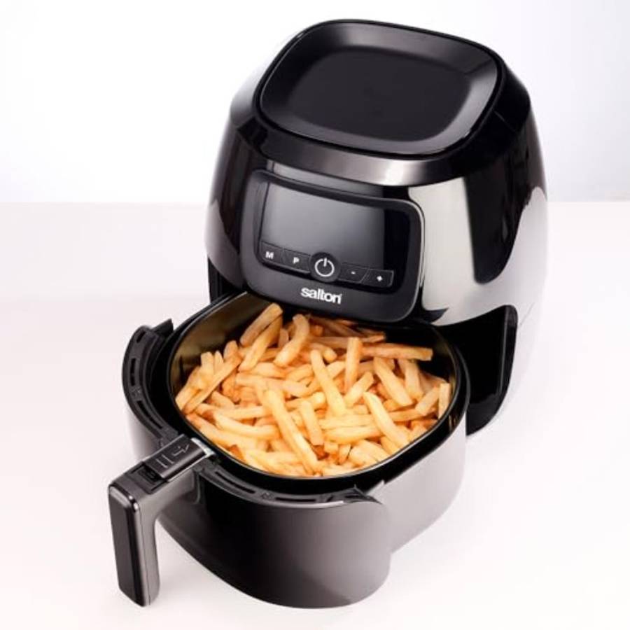 Saf12 Digital Air Fryer Litre Capacity 100W Power Non