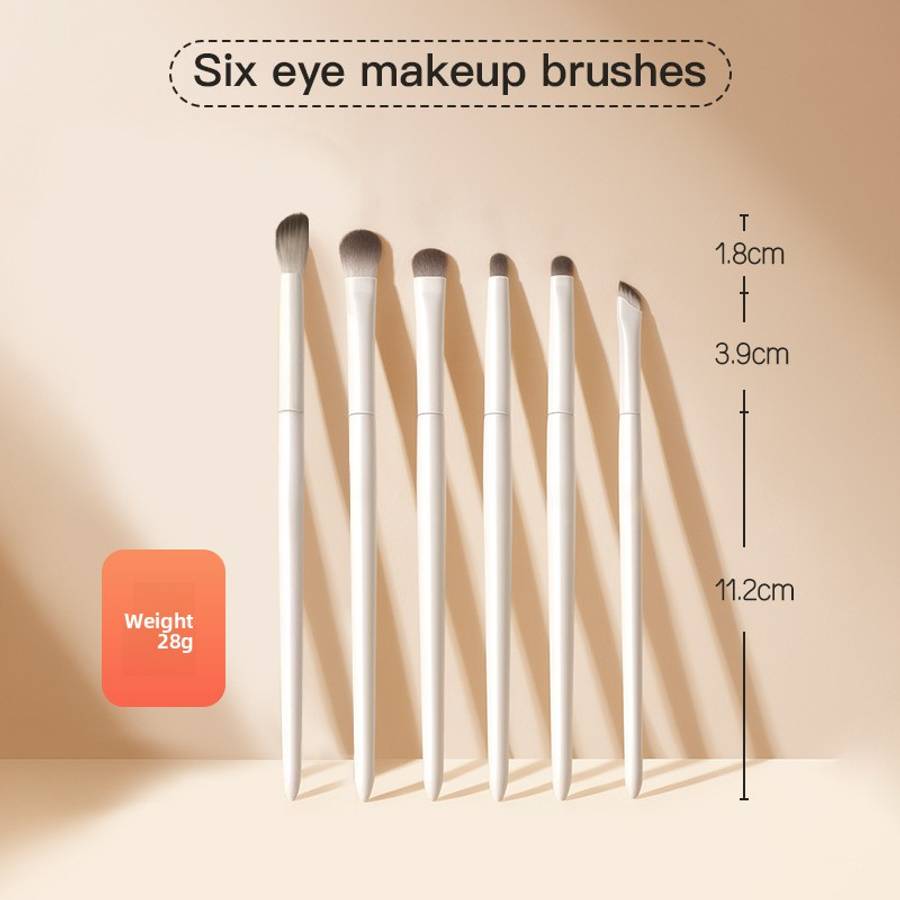 Makeup Brush Set Color Large Cloud Porcelain 12 Brush Set