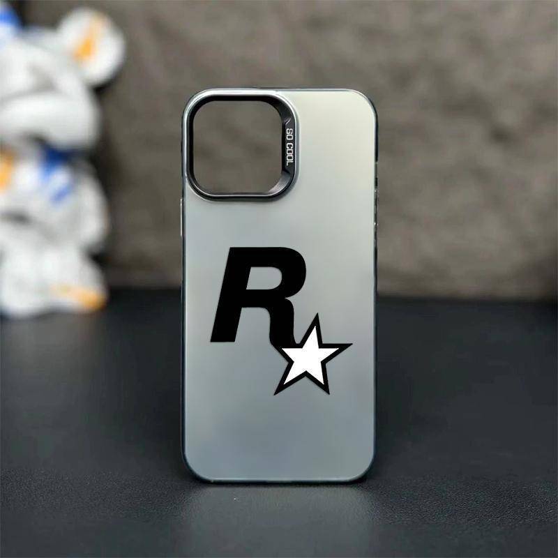 1Pc Blue For iPhone 7 Plus 8 Plus R Star Pattern Phone Case