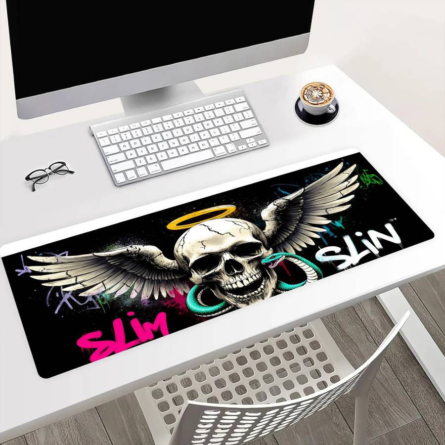 Mouse Pad Color White Size 80X40Cm