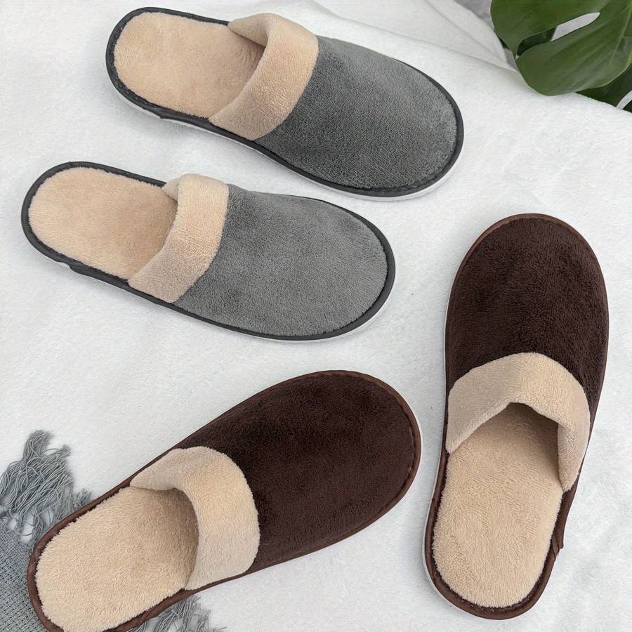 Cotton Slippers Color Grey Sizeuk 9.5