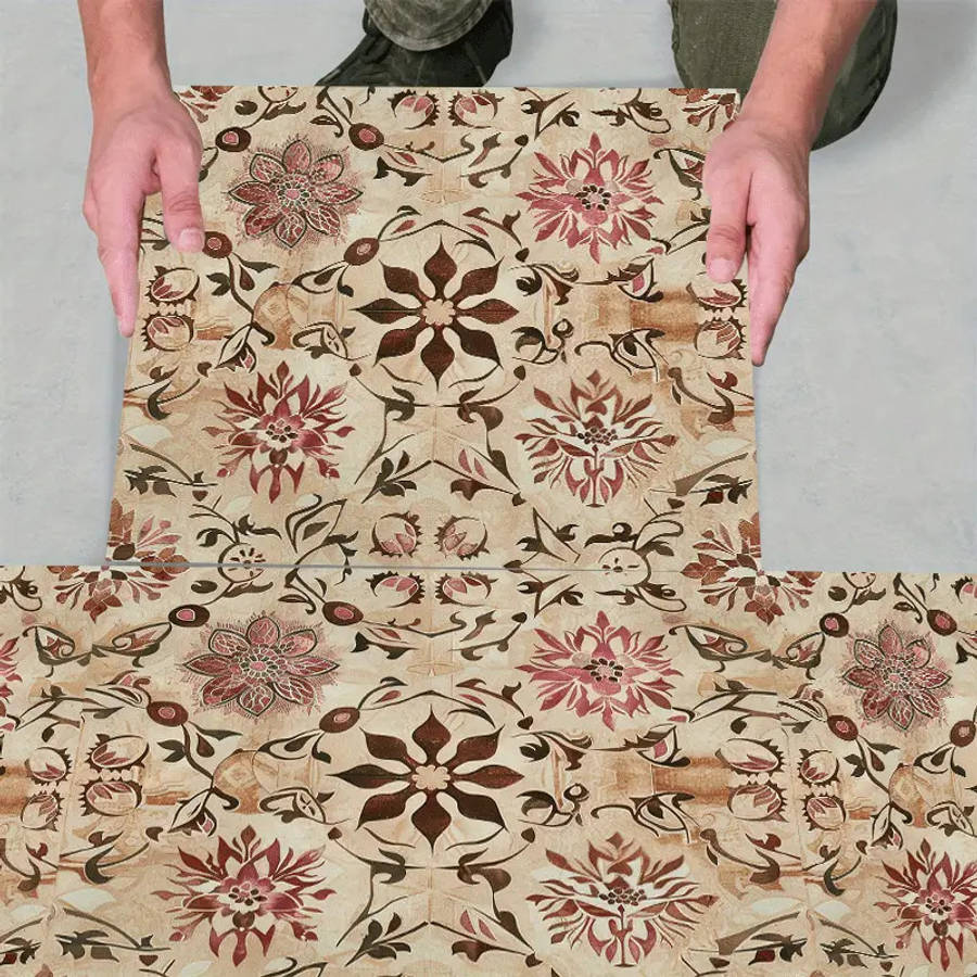 Self Adhesive Floor Stickers 11.81X11.81In30Cm