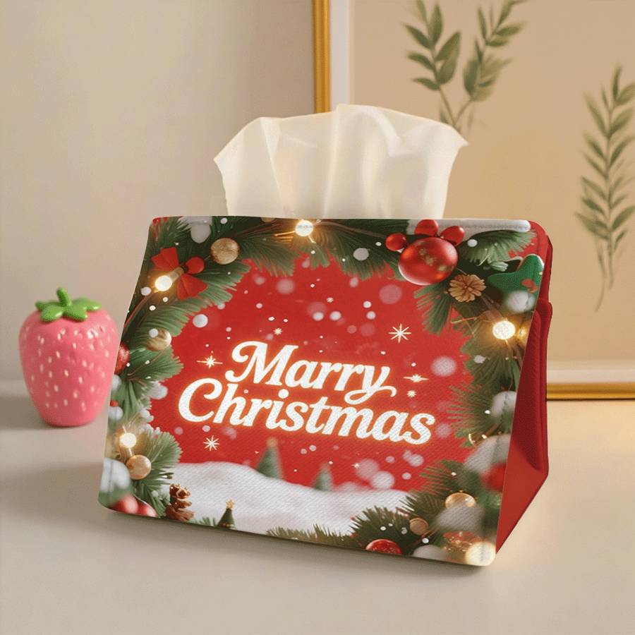 Car Tissue Box Style Christmas