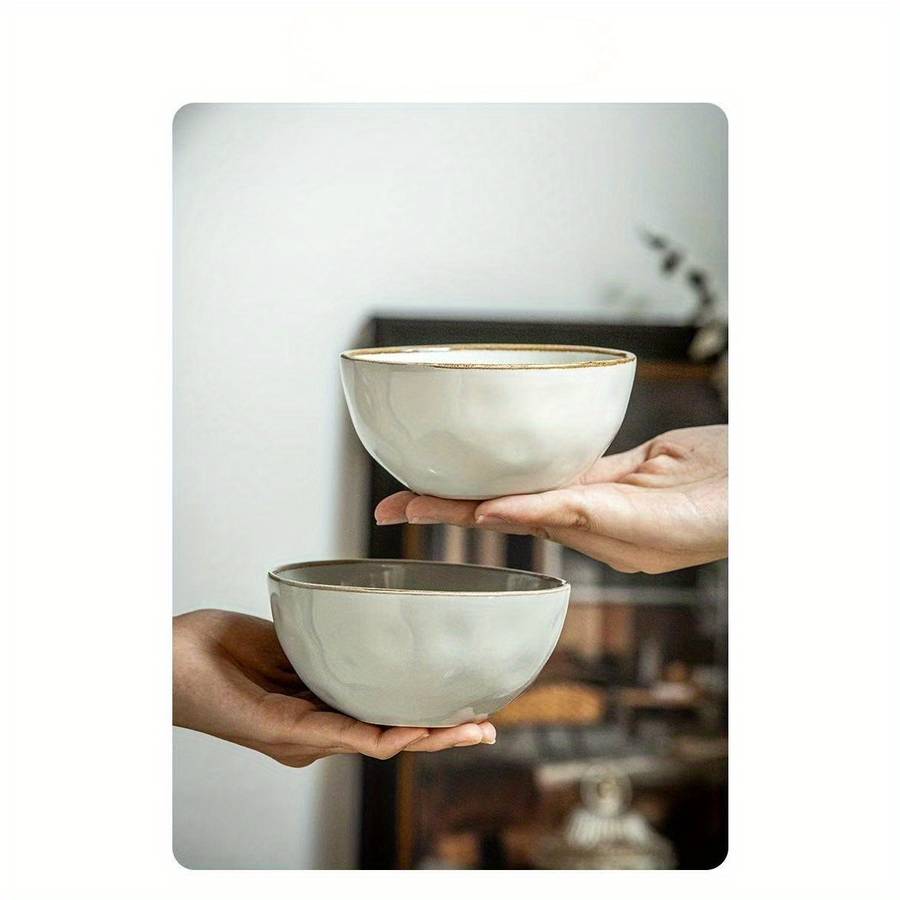 Bowl Color Water Ripple Light Yellow