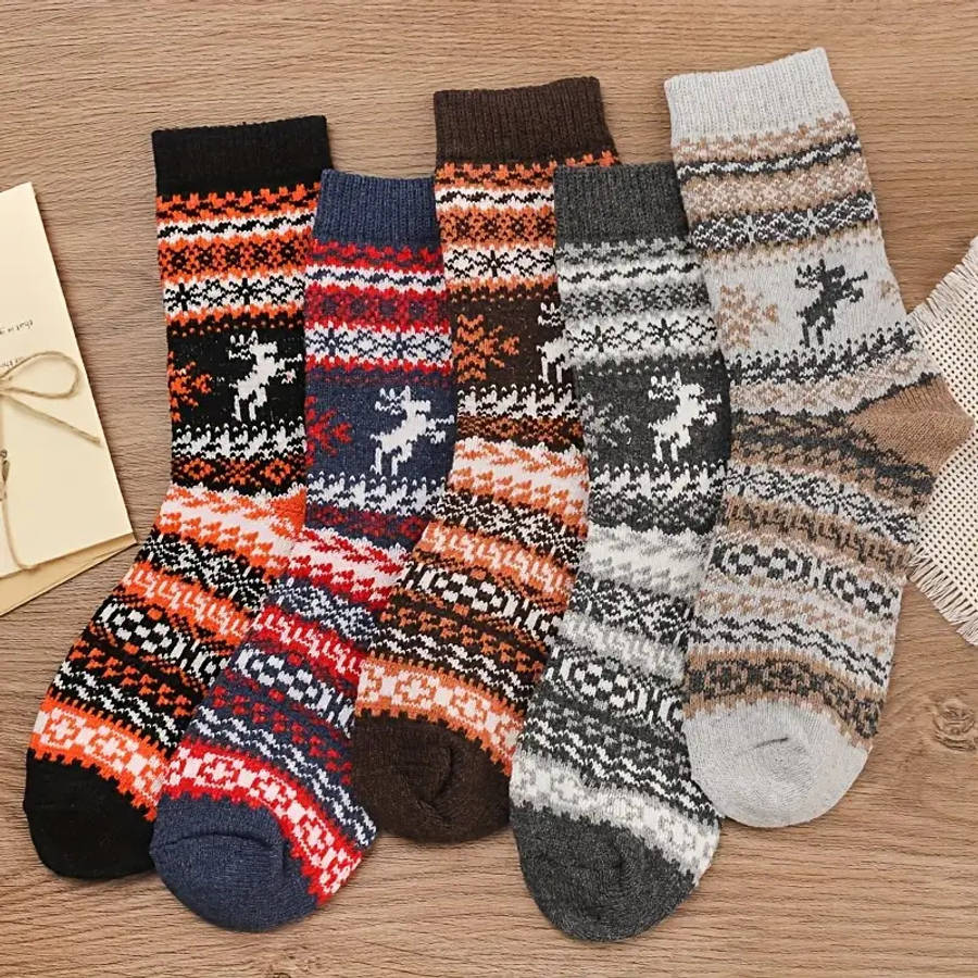 Women S Socks Color 5Pairs Mixed Colors Size Onesize