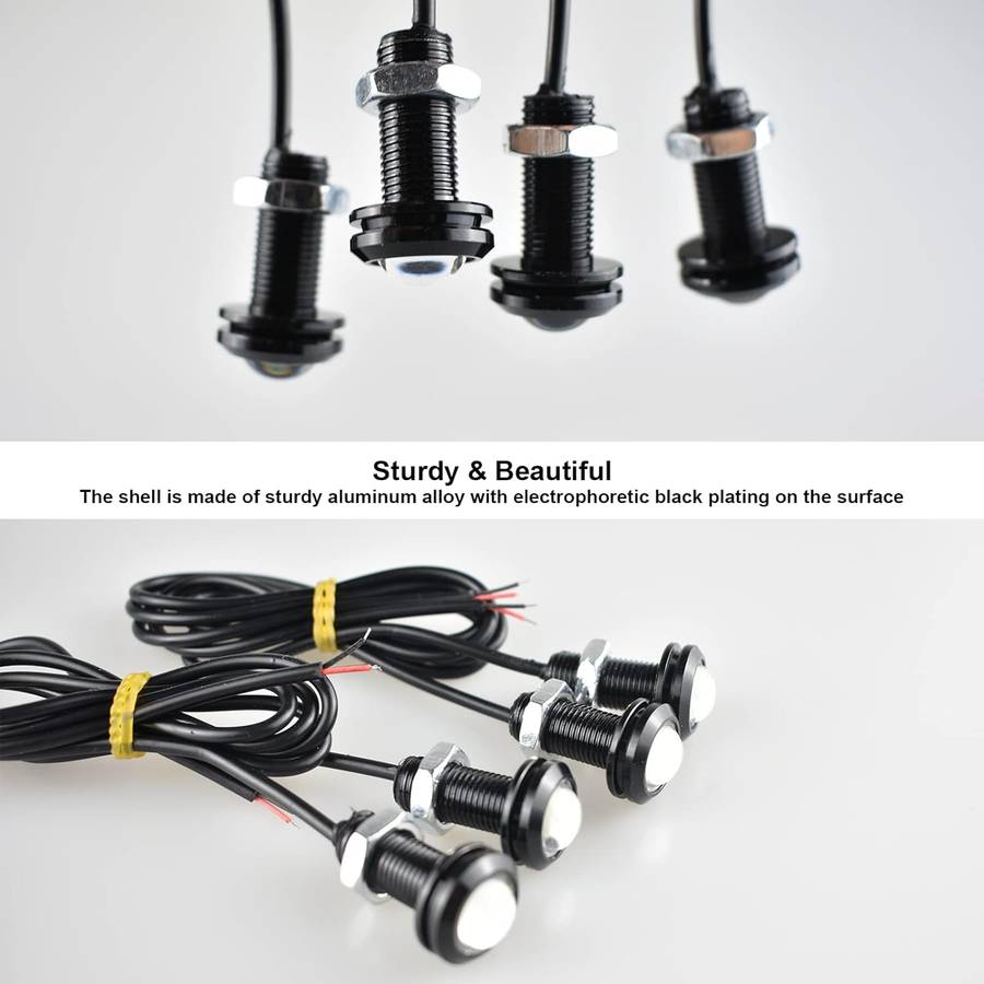 Car Lights Color Red Glow Quantity 5Pcs