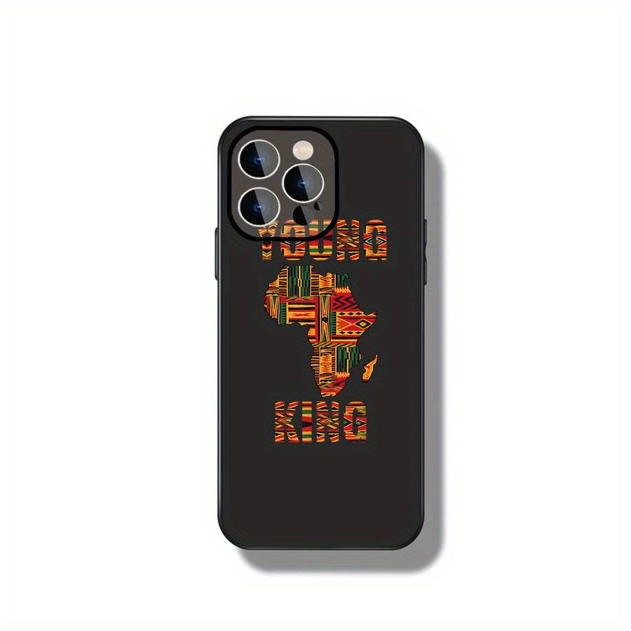 1Pc Black For iPhone 11 Pro Max African Pride Phone Case