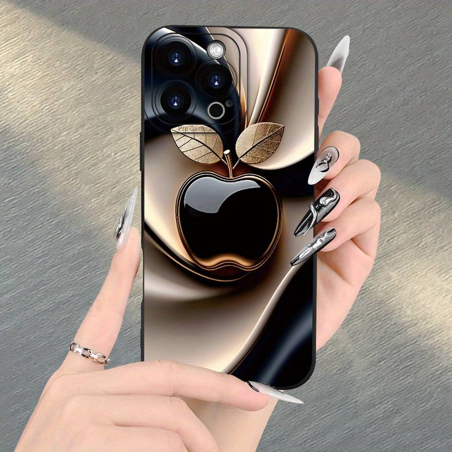 1Pc Black For iPhone 11 Pro Max Phone Case Phone Cover