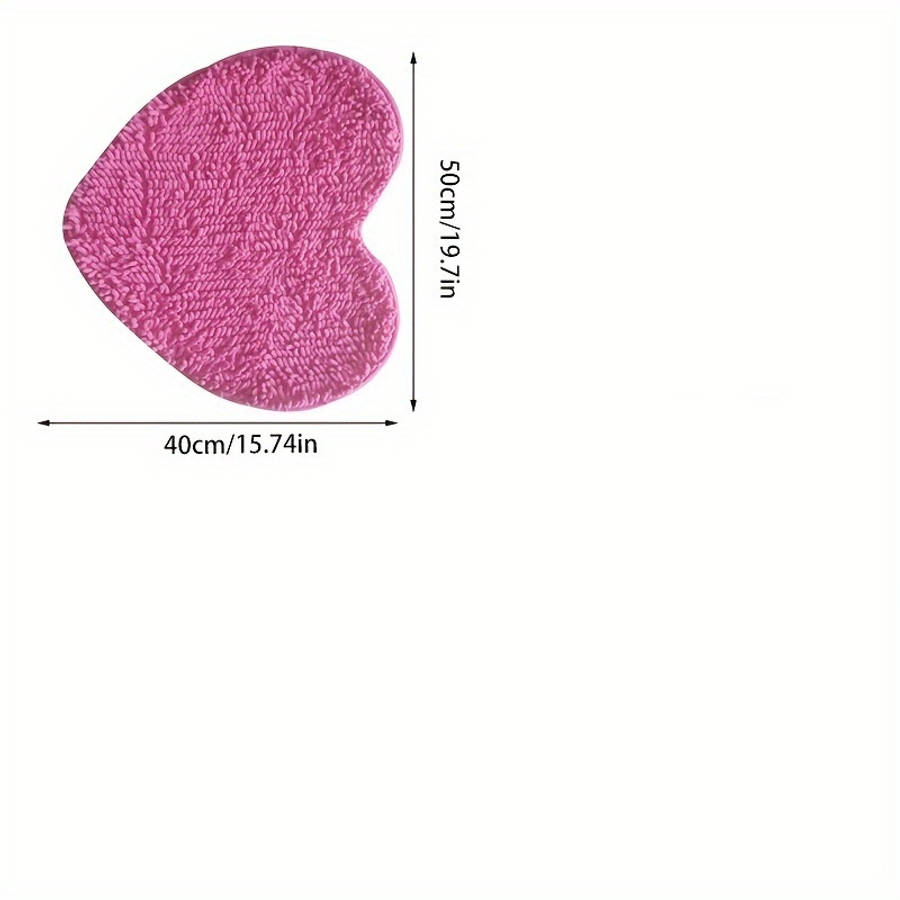 Floor Mats Color Pink Size 40X50Cm 15.7X19.7Inch