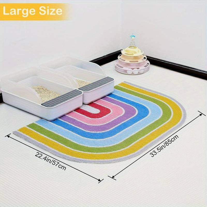 Pet supplies color Rainbow size 80x50cm
