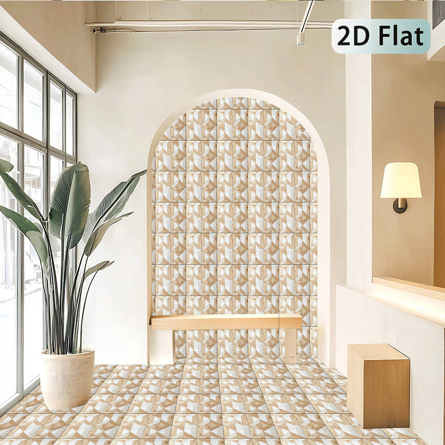 Self Adhesive Floor Stickers 30.0Cm X 30.0Cm X 12 Pieces