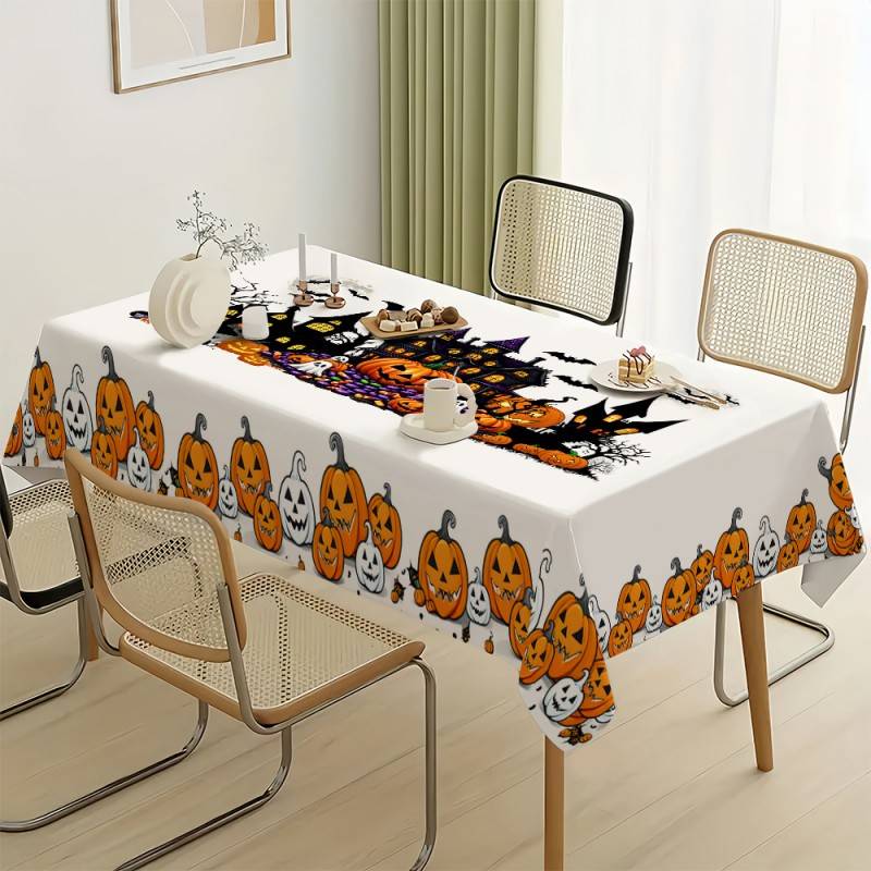 Halloween tablecloth decoration size 55.11in x 70.8in 140cm x 180cm