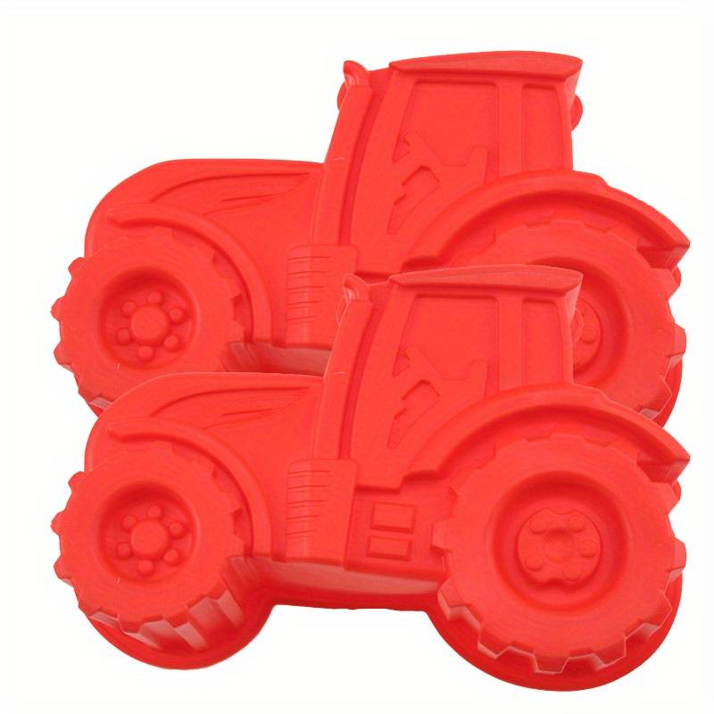 Suitable For Baking Molds Color 2Pcs Purple Tractor Cake Mold