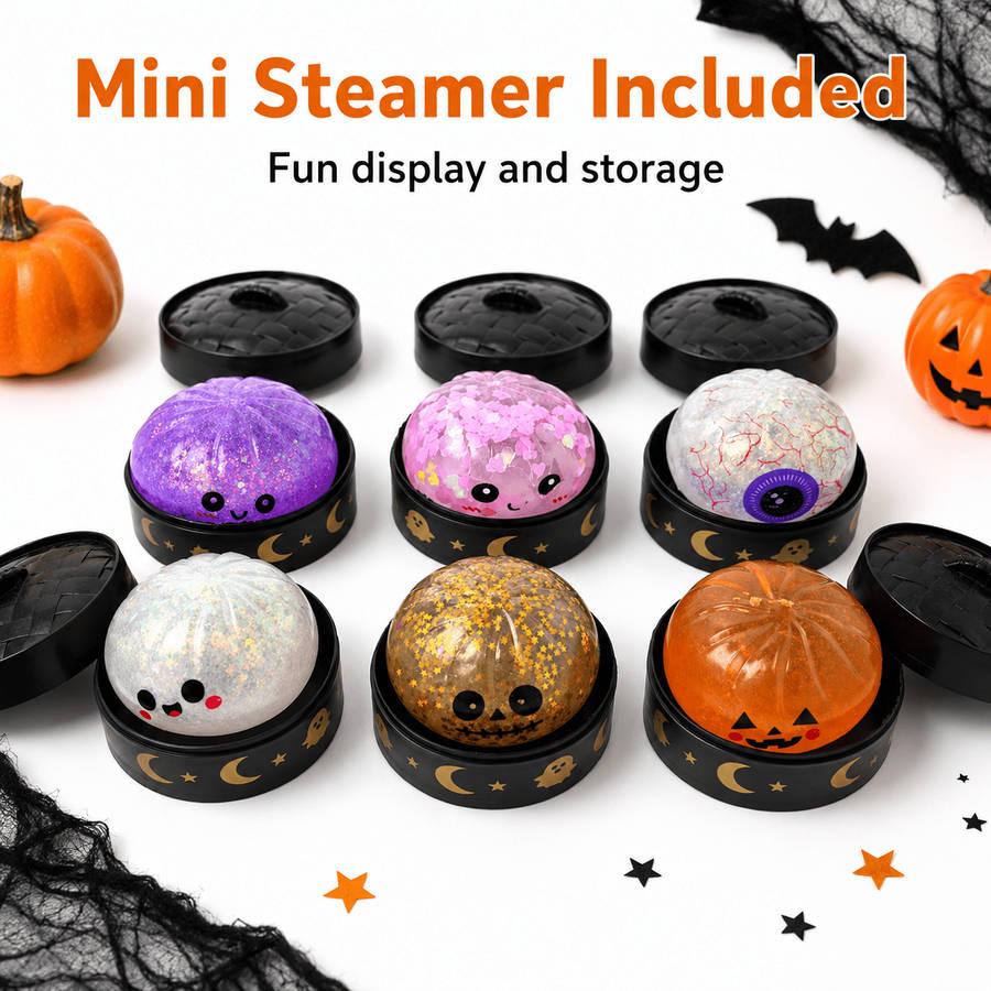 Squeezable Toys Color Random Color And Style Style 1 Set1 Squishy Toy 1 Steamer