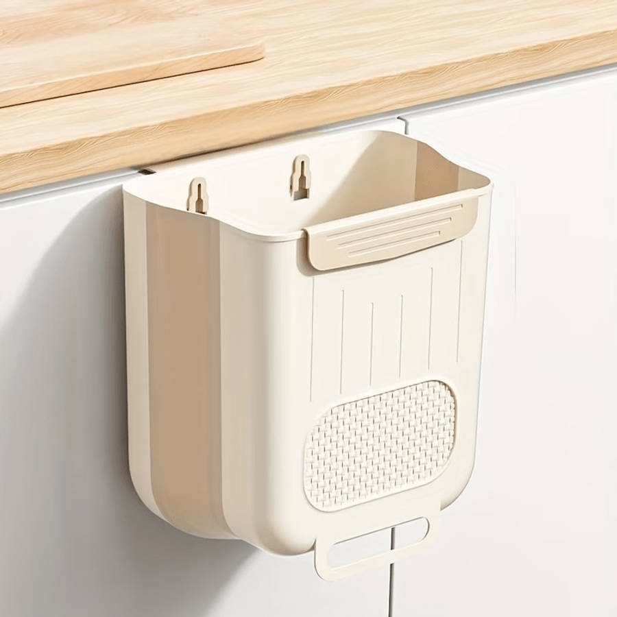 Garbage Can Color Snow White  Large 10L