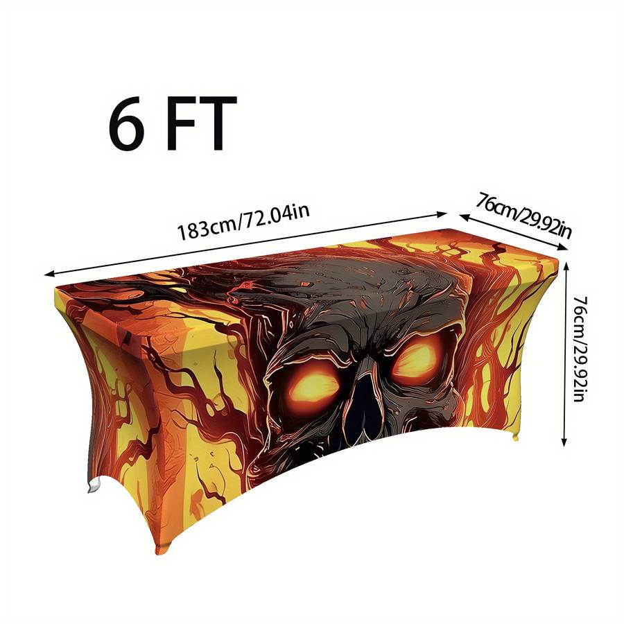 Halloween tablecloth decoration size 8FT
