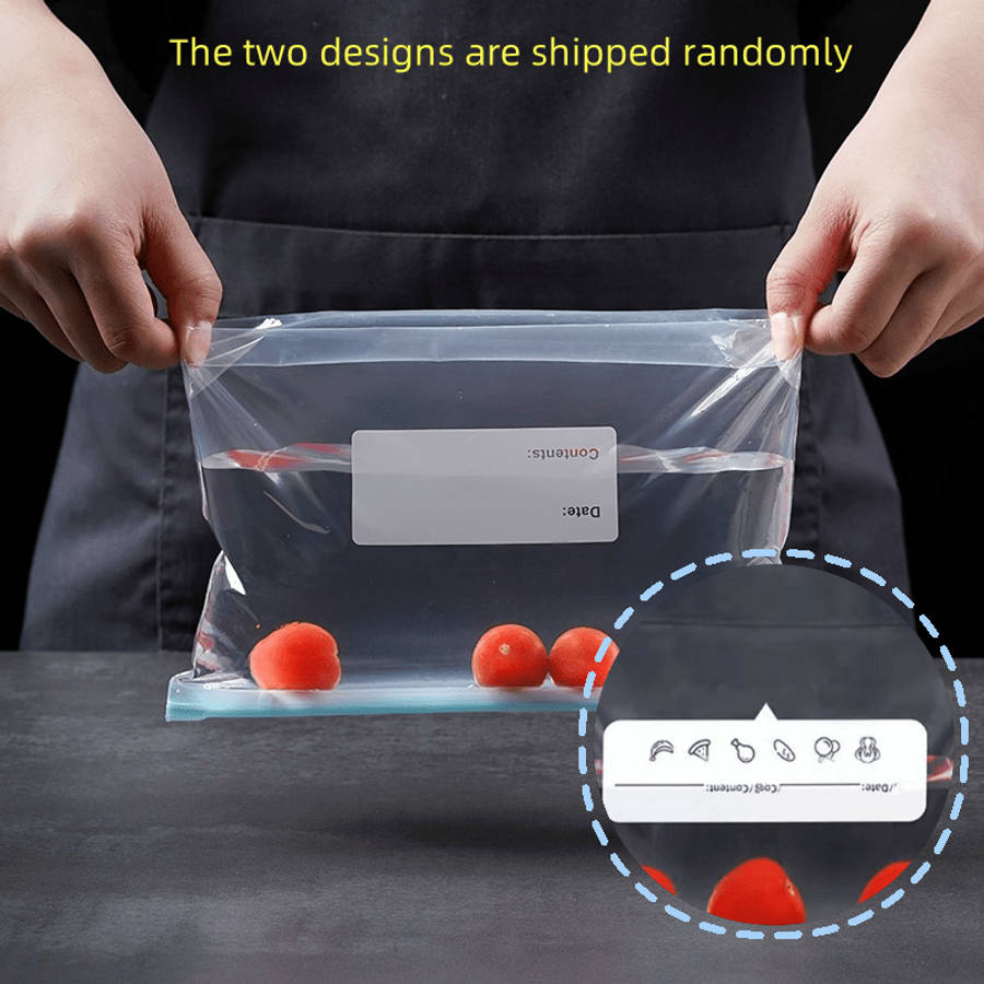 Food Storage Bags Quantity Buckle Type  60Pcs