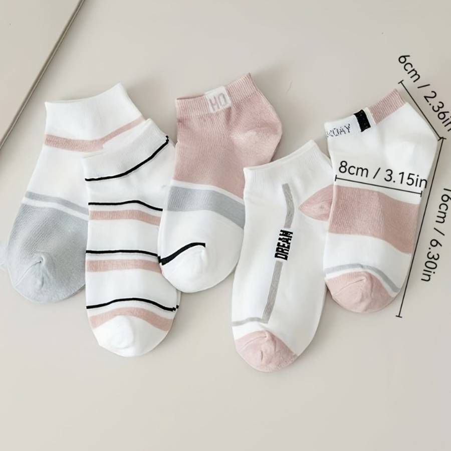 Women S Socks Color Random Color5 Pairs Size Onesize