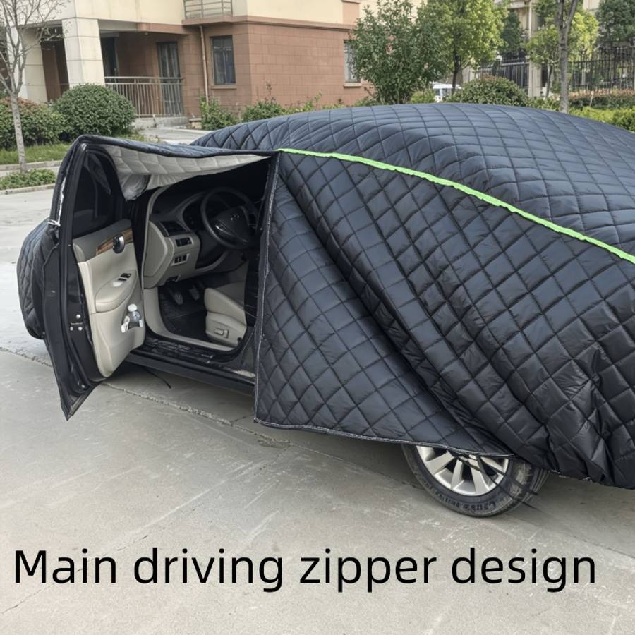 Car Cover Size Black Sedan 5.3 Meters
