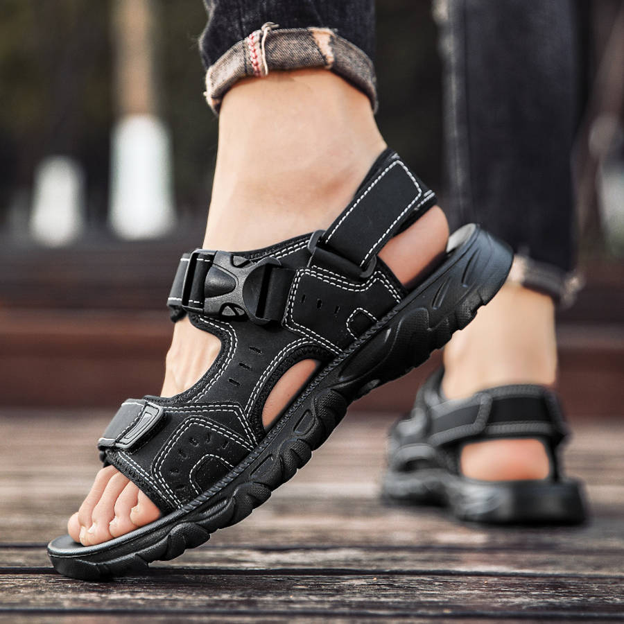 Sandals Color Black Size Uk 8