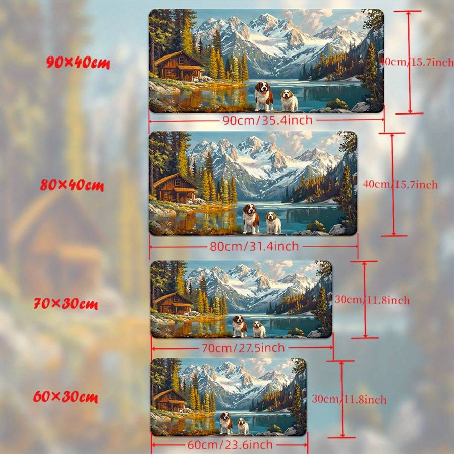 Mouse Pad Size 60X30Cm