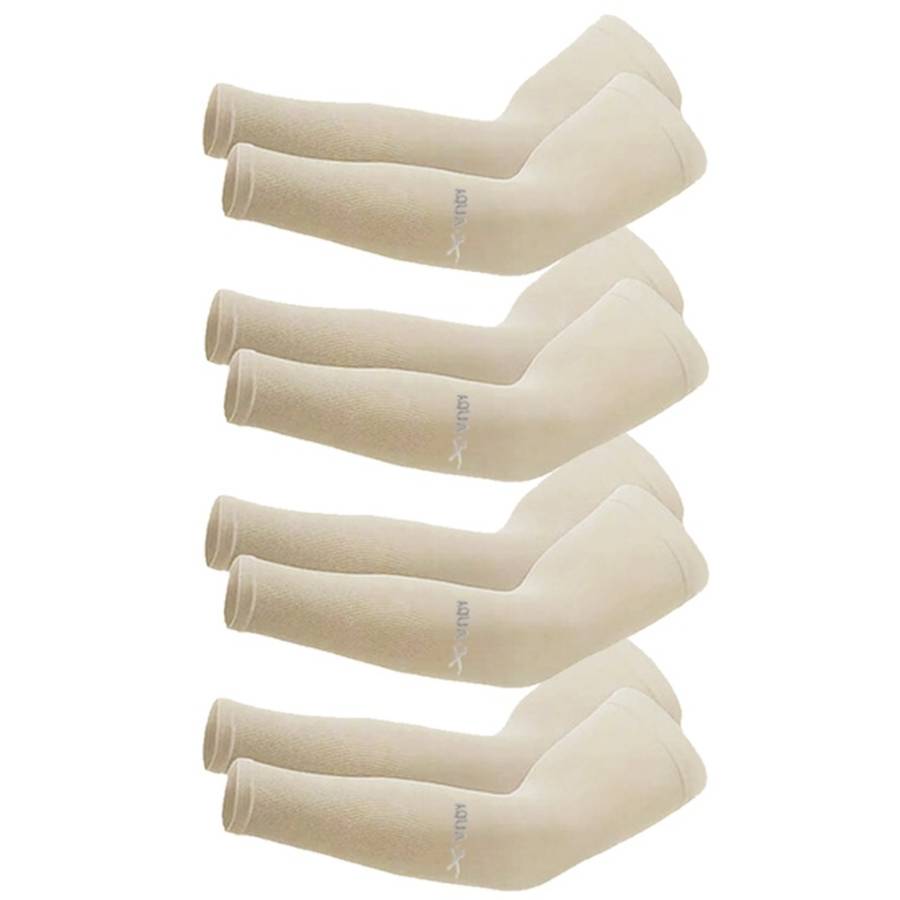 Sunscreen Sleeves Model 4Pcs Bestselling Cooling Arm Sleeves Gray