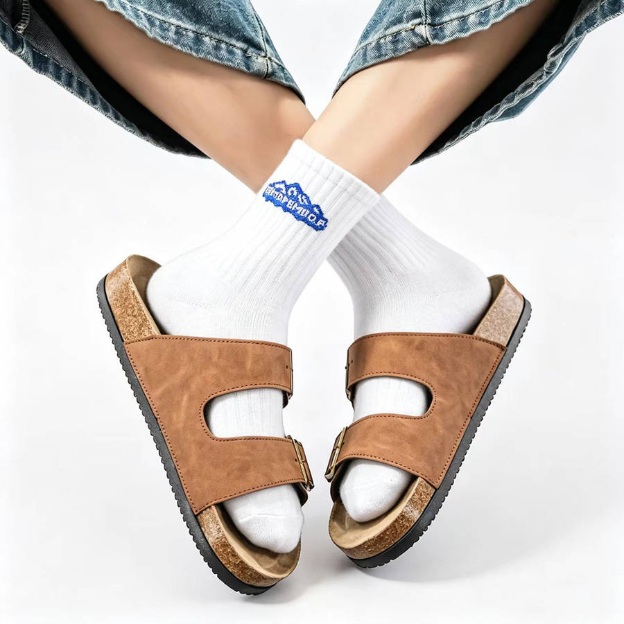 Sandals Color Light Brown 1 Size Uk 8.5