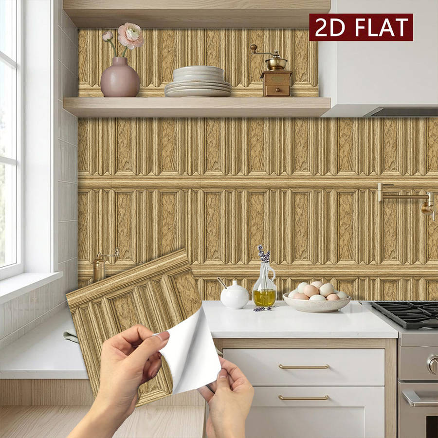 Self Adhesive Floor Stickers 5.91X5.91Inch15X15Cm 12Pcs