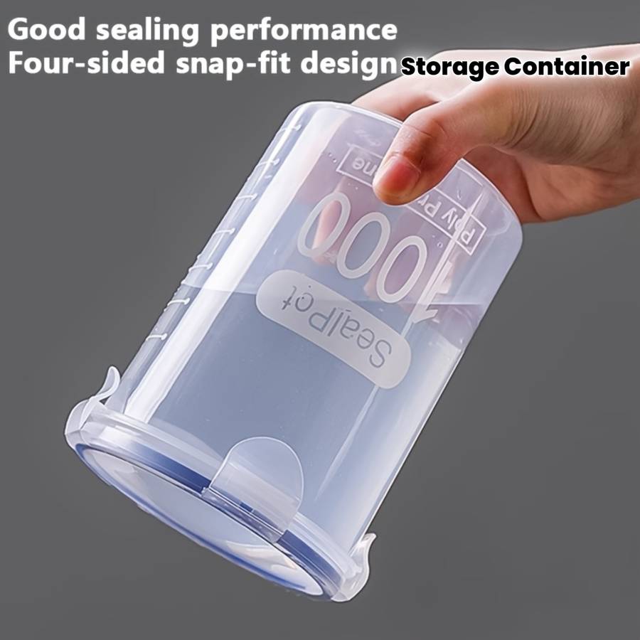 Sealed Jar Model Medium 800Ml Styletransparent And Visible