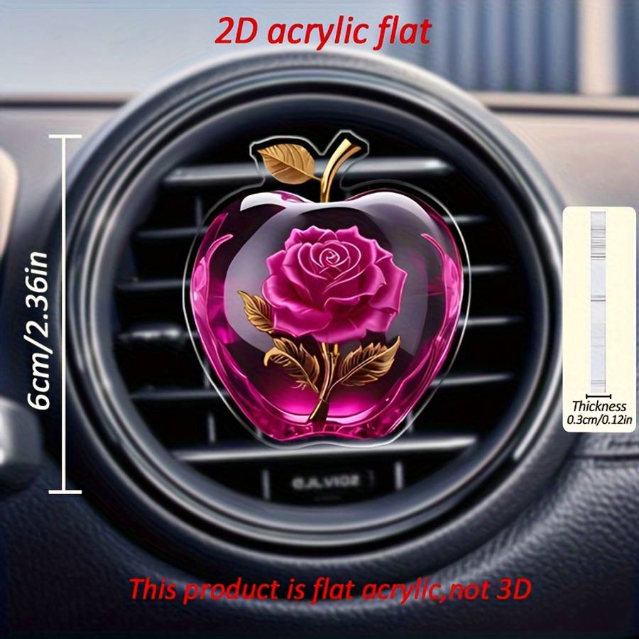 Car  Fragrance  Refill  Bottle    Rose Crystal Apple Car Fragrance