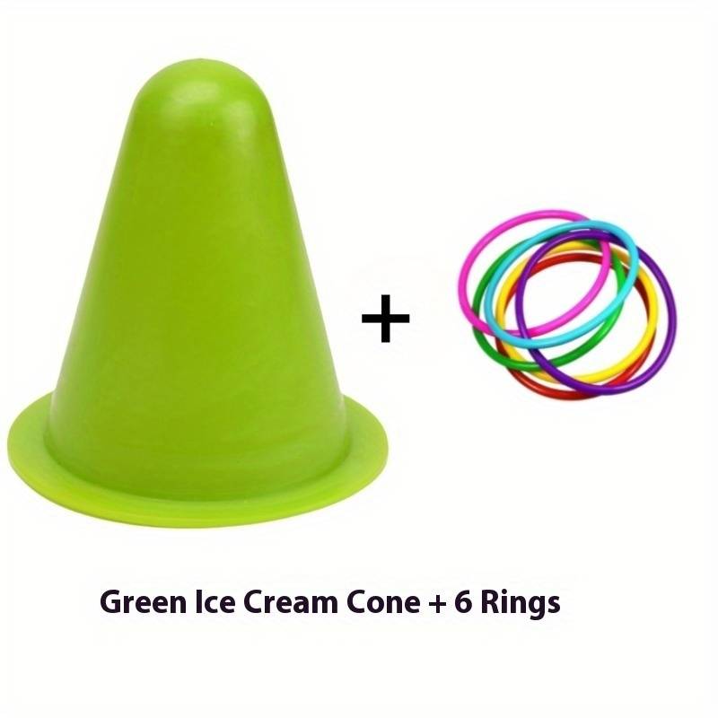 Pet Supplies Color Yellow Ice Cream Cone  Add  6 Laps  Random  Quantity A Total Of 7 Pieces