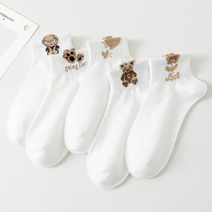 Women S Socks Size Onesize Style 5 Pairs Mixed