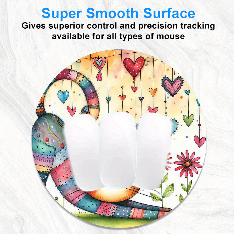 Mouse Pad Size 7.8X7.8Inch