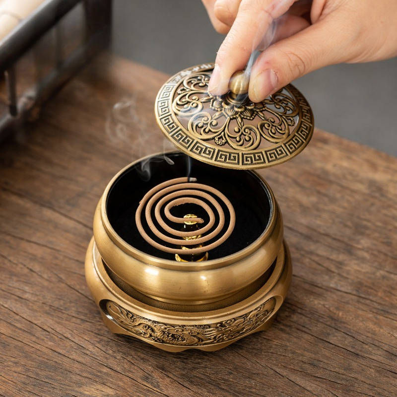 Incense Burner Color  Prosperity Brought By The Dragon