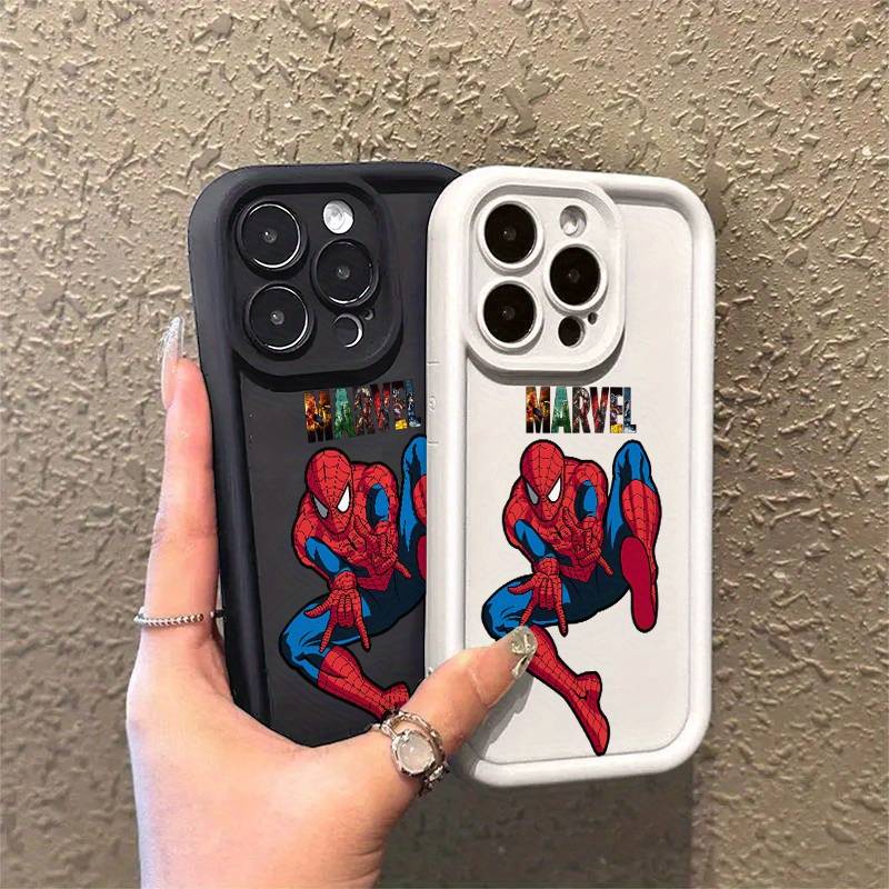 1Pc Black For iPhone XS Cartoon Design Phone Case