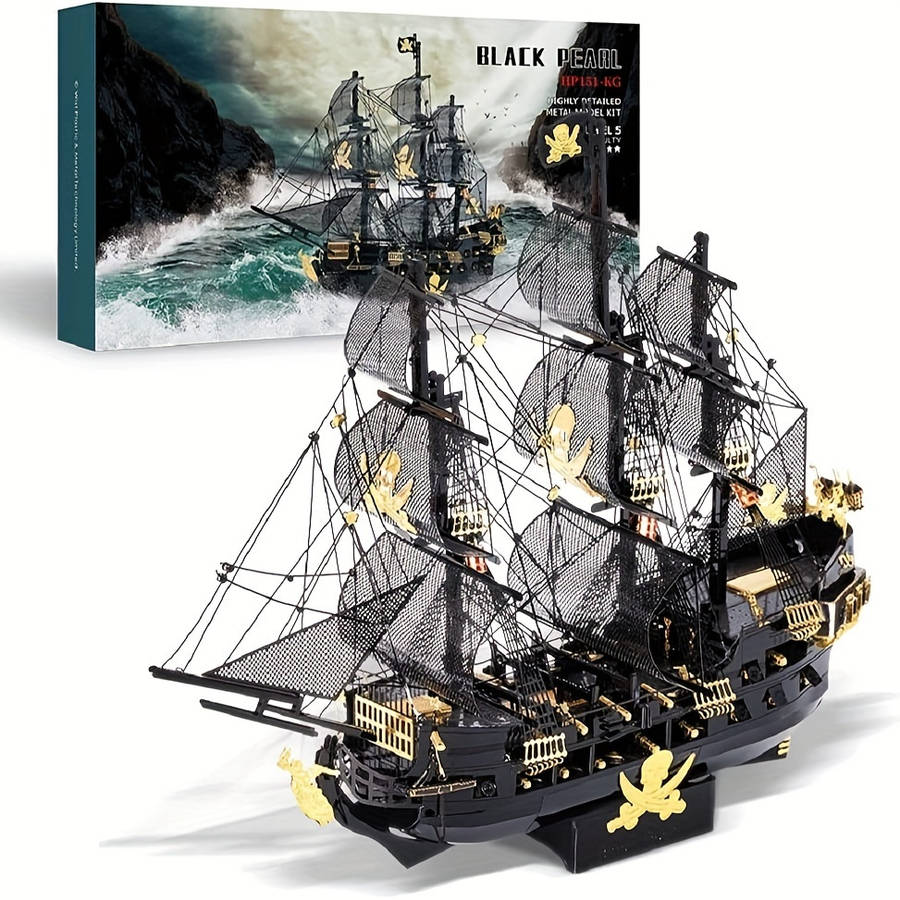 3D Jigsaw Puzzle Model Ship Style The Flying Dutchman Quantity One Box