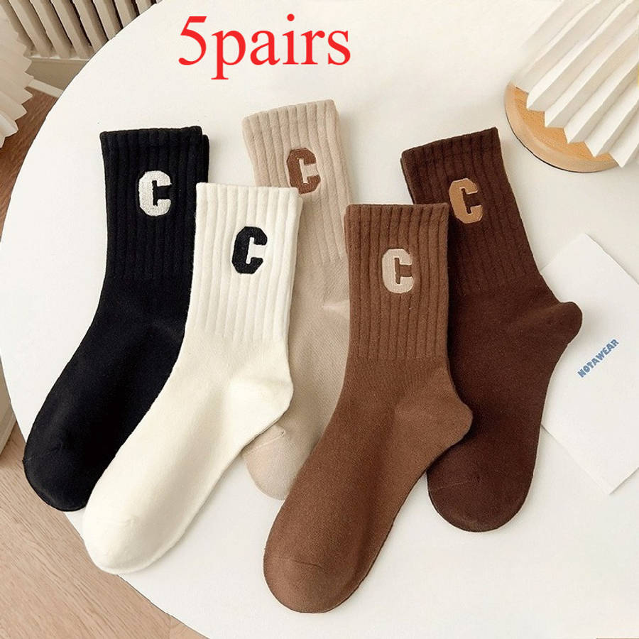 Women S Socks Color Mixed Colors Quantity 5Pairs