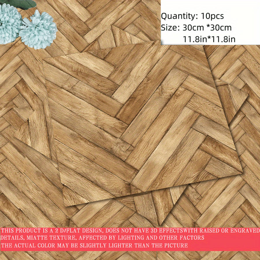 Self Adhesive Floor Stickers 11.81X11.81In30X30Cm