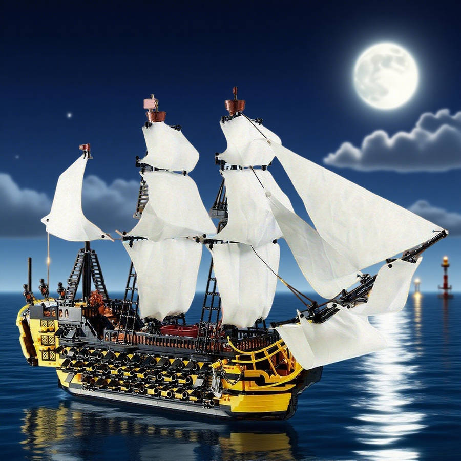 3D Jigsaw Puzzle Model Ship