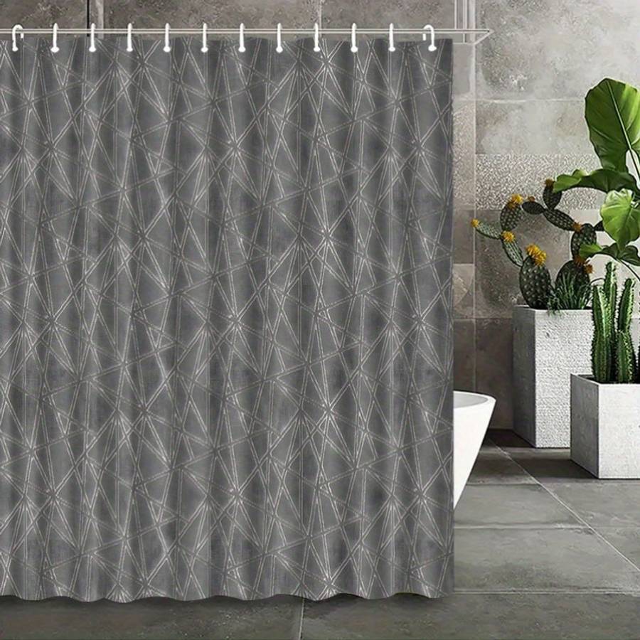 Waterproof Shower Curtain Size 70.87*70.87In180*180Cm
