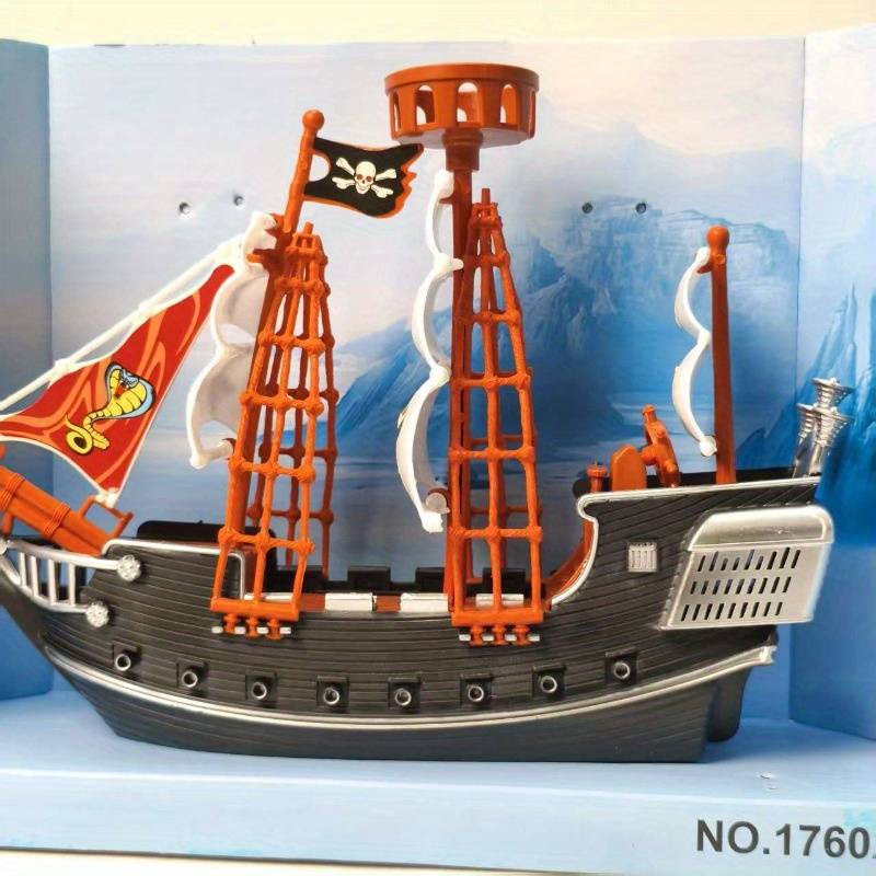 3D Jigsaw Puzzle Model Ship Model Pirate Ship