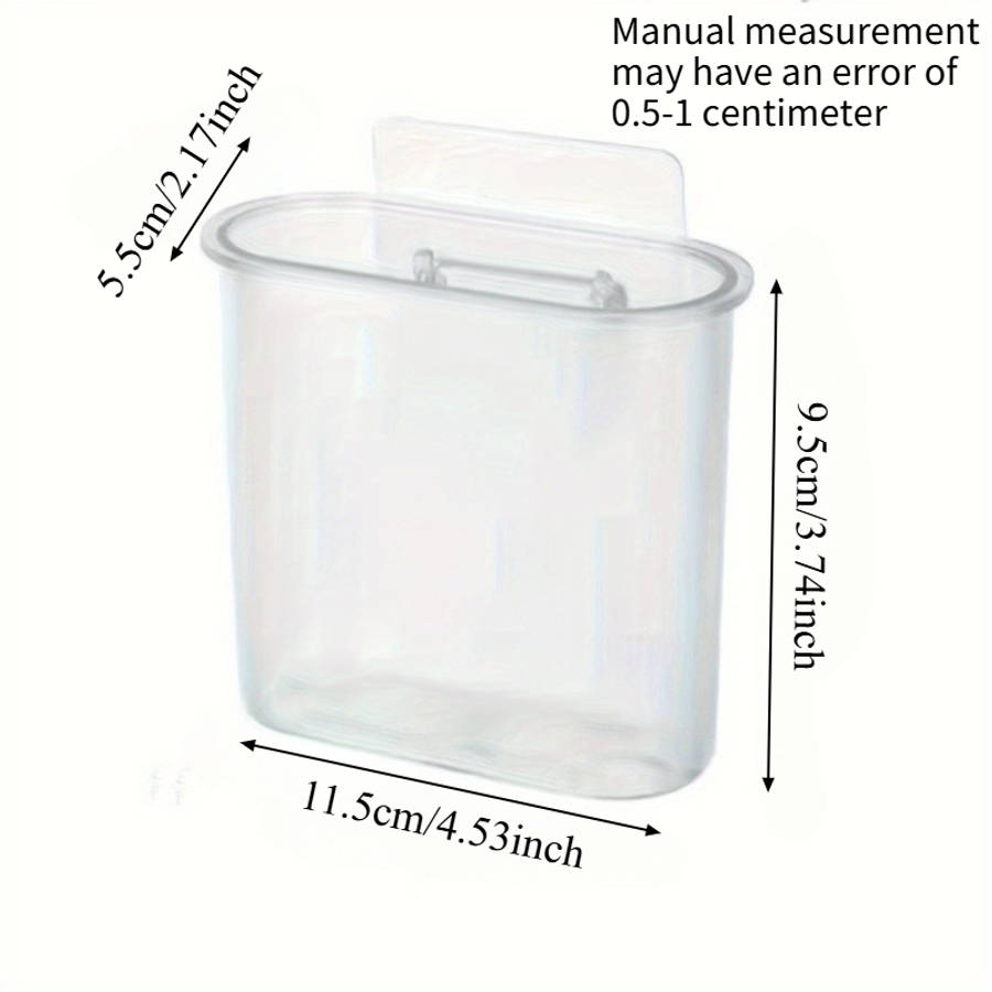 Bathroom Storage Rack Color Transparent Quantity2Pcs
